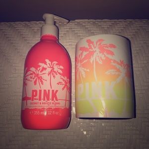 VS Pink lotion w. Holder